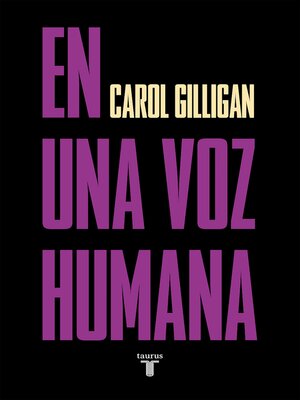 cover image of En una voz humana